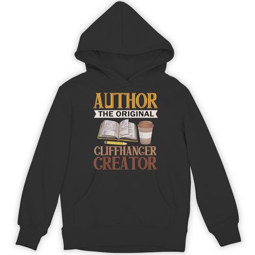 Book Writer Cliffhanger Creator Author Book Writing Novelist Unisex Hoodie - Bookorys DE
