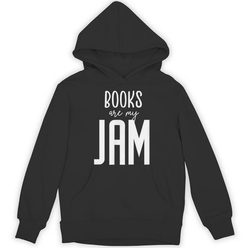Books Are My Jam Graphic For Introverts Unisex Hoodie - Bookorys