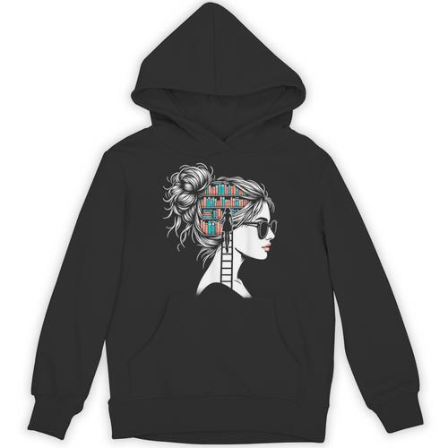 Bookworm Book Nerd Librarian Bookish Librarian Unisex Hoodie - Bookorys