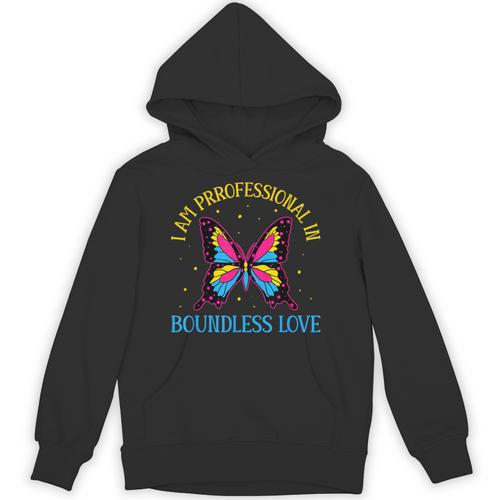 Boundless Love Pan Pride Pansexual Introvert Omnisexuality Unisex Hoodie - Raresse