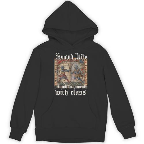 Buhurt Hourly Book Epic Knight Fight In Armor Buhurt Unisex Hoodie - Bookorys DE