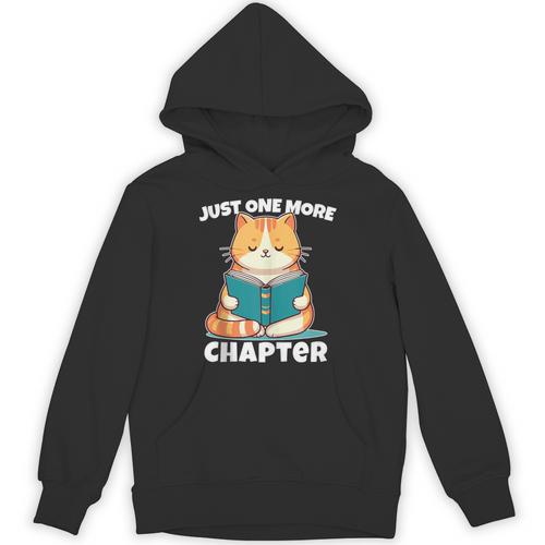 Cat Reading Books Bookworm Read One More Chapter Unisex Hoodie - Bookorys AU