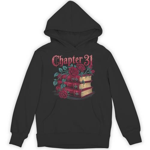 Chapter 31 Gothic 31st Birthday Book Lover Dark Romance Unisex Hoodie - Bookorys CA