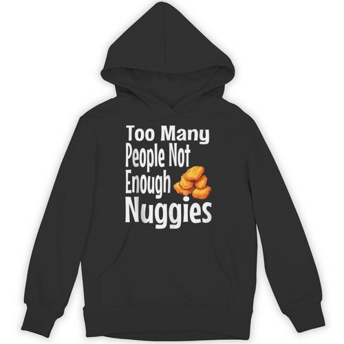 Chicken Nugget Saying Introvert Nuggie Foodie Food Unisex Hoodie - Raresse