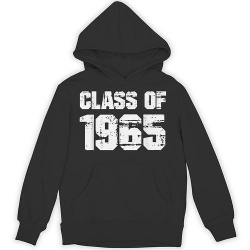 Class Of 1965 High School College Graduation Reunion Unisex Hoodie - Best Gift Smart