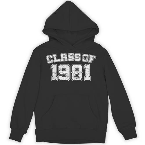 Class Of 1981 School Tee Shirt Graduation Class Party Unisex Hoodie - Best Gift Smart
