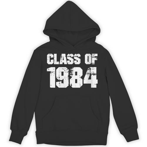 Class Of 1984 High School College Graduation Reunion Unisex Hoodie - Best Gift Smart