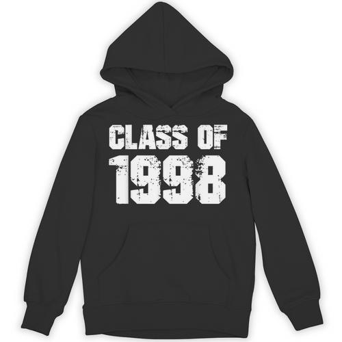 Class Of 1998 High School College Graduation Reunion Unisex Hoodie - Best Gift Smart
