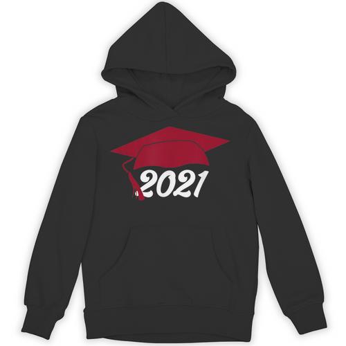 Class Of 2021 Burgundy Regalia Graduation Unisex Hoodie - Best Gift Smart