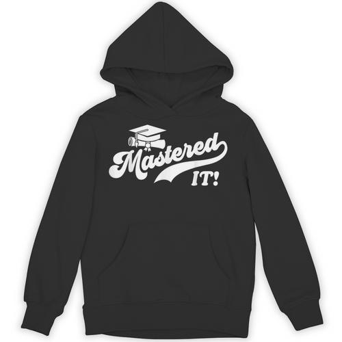 Class Of 2022 Mastered It College Masters Degree Graduation Unisex Hoodie - Best Gift Smart