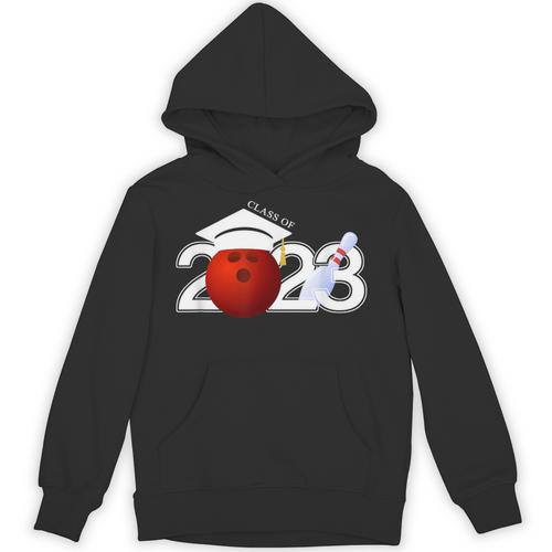 Class Of 2023 Graduation For Him Her Bowling Unisex Hoodie - Best Gift Smart