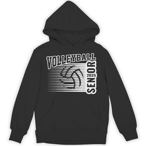 Class Of 2025 Volleyball Senior Class 25 Graduation Unisex Hoodie - Best Gift Smart