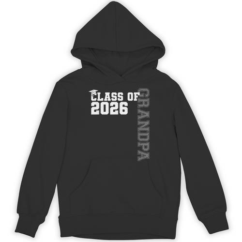 Class Of 2026 Proud Grandpa Of A 2026 Graduate Graduation Unisex Hoodie - Best Gift Smart