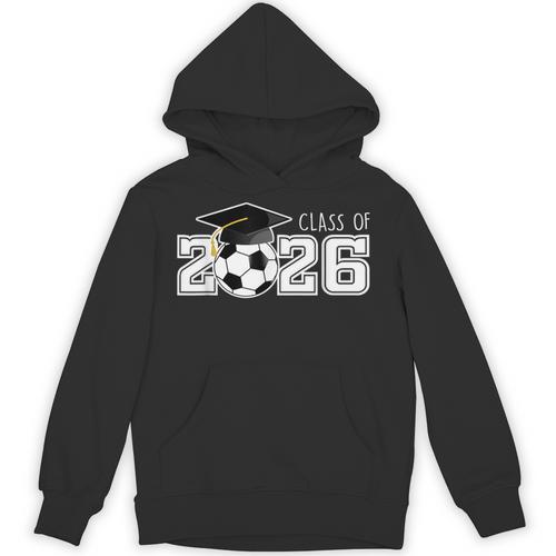 Class Of 2026 Senior 2026 Soccer High School Graduation Unisex Hoodie - Best Gift Smart