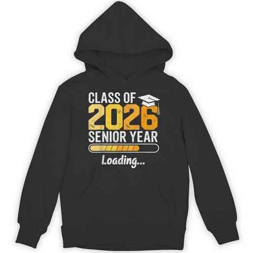 Class Of 2026 Senior Year Loading Senior 2026 Graduation Unisex Hoodie - Best Gift Smart
