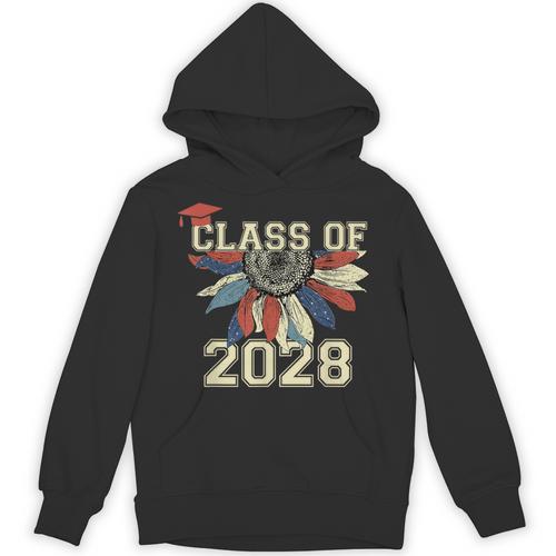 Class Of 2028 High School Graduation Senior 2028 Unisex Hoodie - Best Gift Smart