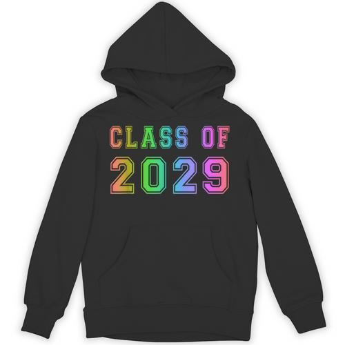 Class Of 2029 High School Graduation Date Graduate T Shirt Unisex Hoodie - Best Gift Smart