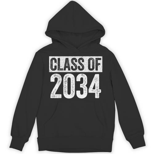 Class Of 2034 Shirt Senior 2034 Graduation Unisex Hoodie - Best Gift Smart