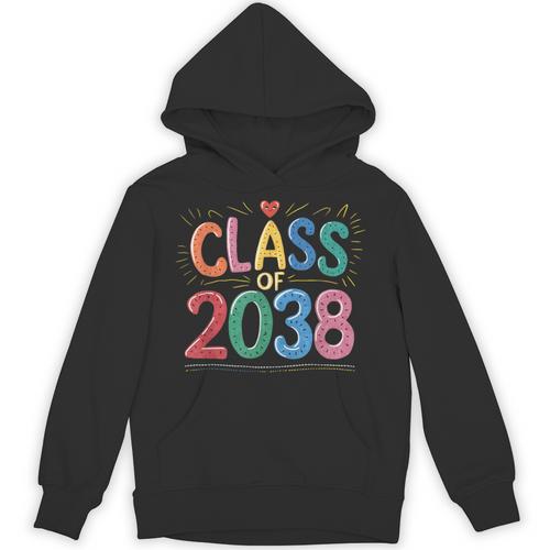 Class Of 2038 Pre K Graduate Preschool Graduation Unisex Hoodie - Best Gift Smart