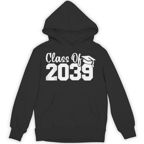 Class Of 2039 Senior 2039 Kindergarten To Graduation Unisex Hoodie - Best Gift Smart