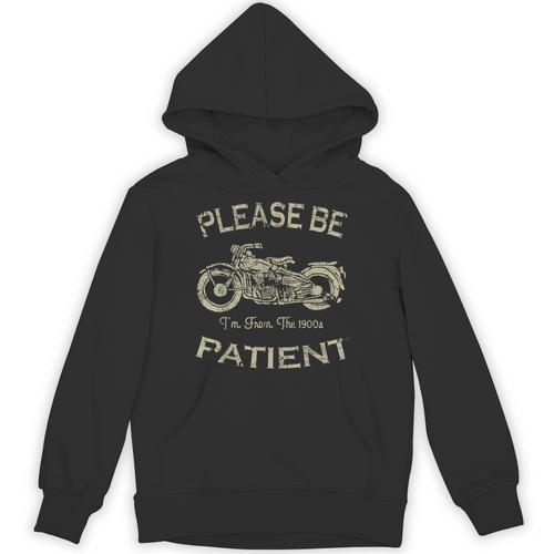 Classic Old Biker I'm From The 1900s Humorous Birthday Unisex Hoodie - Figerry