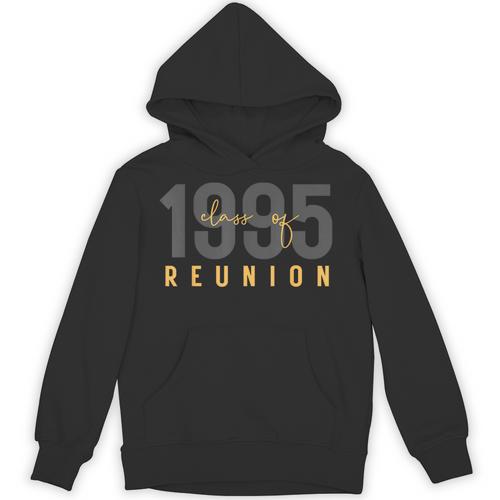 Classic Retro Vintage Class Of 1995 Reunion 30th Graduation Unisex Hoodie - Best Gift Smart