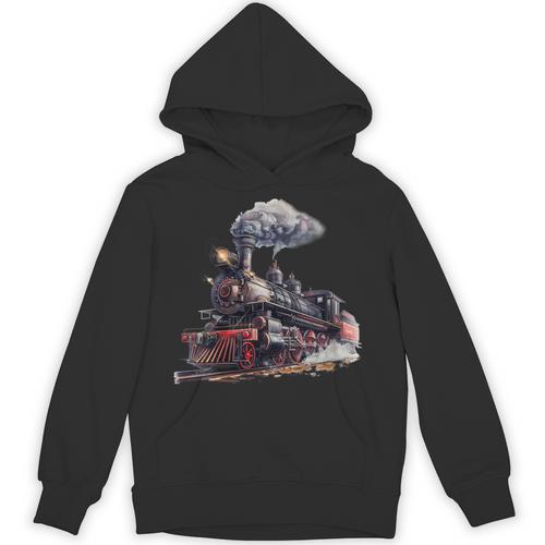 Classic Steam Train Enthusiasts Nostalgia For Train Lovers Unisex Hoodie - Figerry