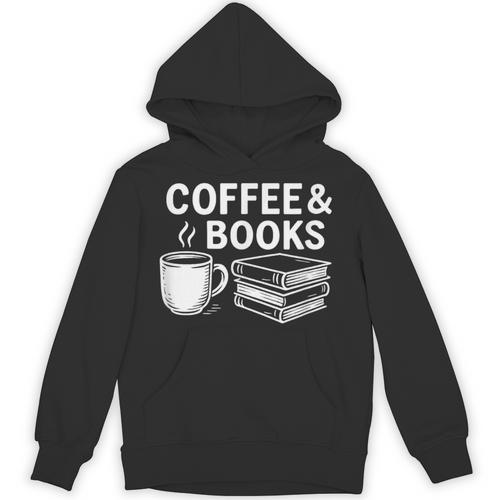 Coffee & Books Unisex Hoodie - Bookorys