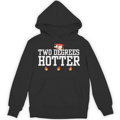 College Masters Degree Graduation Two Degrees Hotter Unisex Hoodie - Best Gift Smart