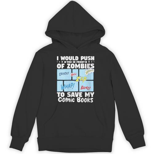 Comics Collecting Book Collector Guide Comics Lover Unisex Hoodie - Bookorys