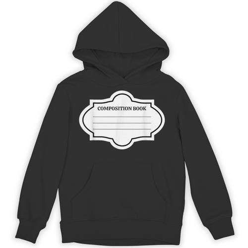 Composition Book Notebook Teacher's Halloween Group Costume Unisex Hoodie - Bookorys AU