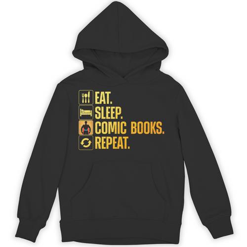 Cool Comic Books Art For Men Women Comic Book Lover Comics Unisex Hoodie - Bookorys