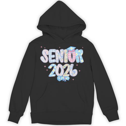 Coquette Senior-Class Of 2026 Preppy Graduation Graduate Unisex Hoodie - Best Gift Smart