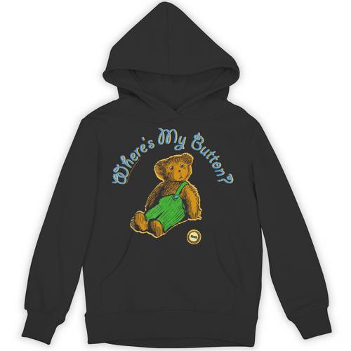 Corduroy Where's My Button Teddy Bear Retro Children's Book Unisex Hoodie - Bookorys