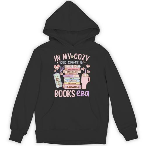 In My Cozy Iced Coffee And Books Era Unisex Hoodie - Bookorys UK