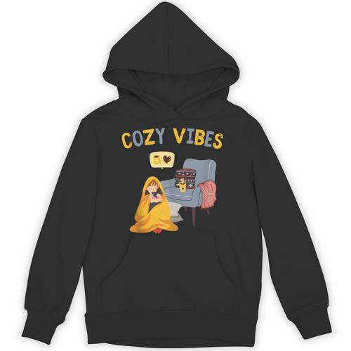 Cozy Vibes Atmospheric Introvert Unisex Hoodie - Raresse