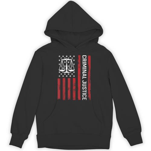 Criminal Justice Major College Student Graduate Graduation Unisex Hoodie - Best Gift Smart