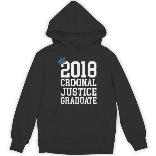 Criminal Justice Major Shirt 2018 Graduate Graduation E Unisex Hoodie - Best Gift Smart