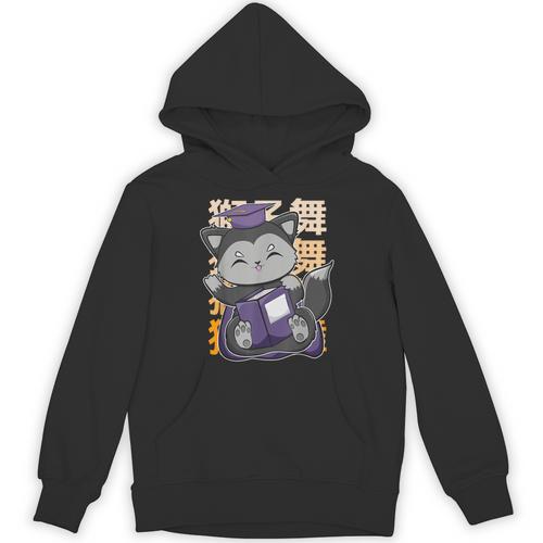 Cute Anime Fox Graduate Of A Class For Graduation Unisex Hoodie - Best Gift Smart