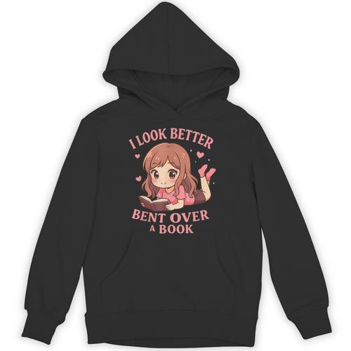 Cute Reading Outfit Book Lover Tee For Women Who Read Unisex Hoodie - Bookorys