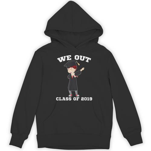 Dabbing Graduation Boy Class Of 2019 We Out Unisex Hoodie - Best Gift Smart
