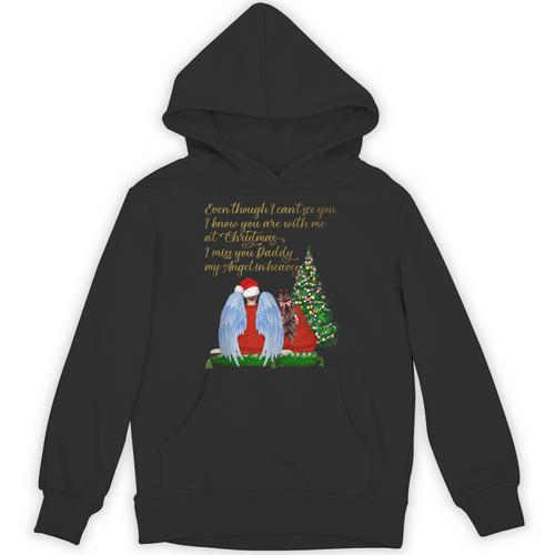 My Dad My Angel In Loving Memory Of My Dad Daddy's Girl Unisex Hoodie - Easessy