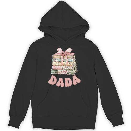 Dada Book First Chapter Birthday Family Matching Party Unisex Hoodie - Bookorys