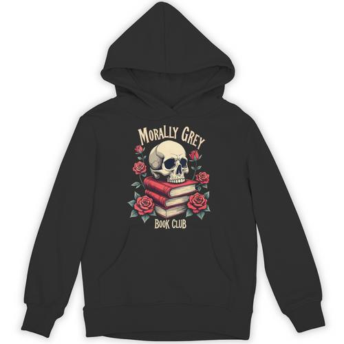 Dark Romance Romantasy Smutty Book Lover Morally Grey Merch Unisex Hoodie - Bookorys DE