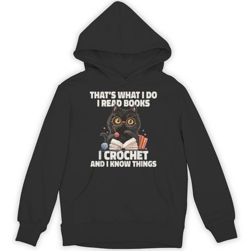 Das Ist Es Was Ich Tue Ich Lese Books Crochet And Unisex Hoodie - Bookorys