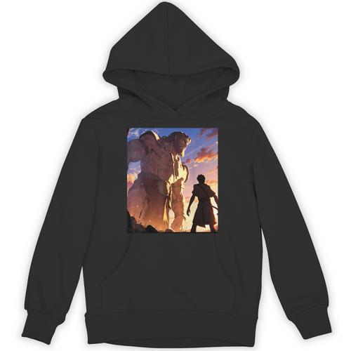 David And Goliath Bible Book Of Samuel Famous Bible Story Unisex Hoodie - Bookorys
