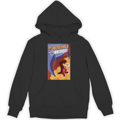 Disney Pixar The Incredibles Omnidroid Comic Book Cover Unisex Hoodie - Bookorys