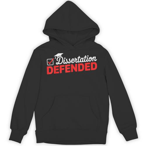 Dissertation Defended PhD Graduate PhD Graduation 2025 Unisex Hoodie - Best Gift Smart
