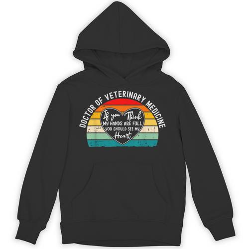 Doctor Of Veterinary Medicine DVM Graduation Appreciation Unisex Hoodie - Best Gift Smart