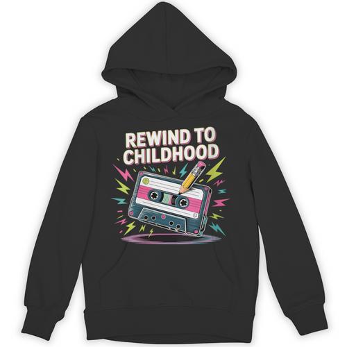 Elder Millennials Embracing 90s Rewind Nostalgia Vibes Unisex Hoodie - Figerry